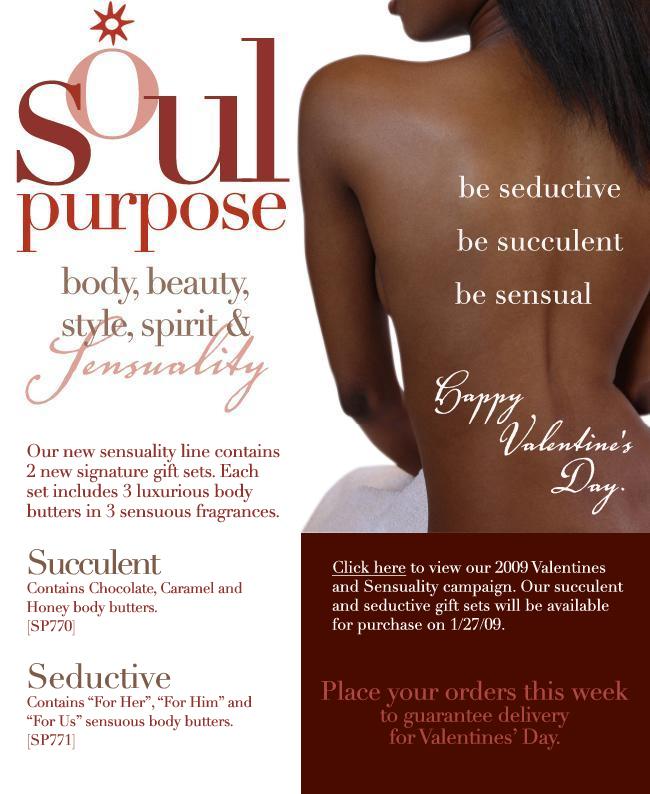 Soul Purpose Announces New Sensuality Products