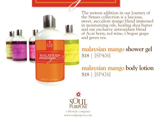 (Soul Purpose) Malaysian Mango Body Products